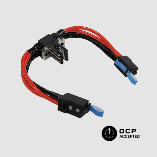 BusFlow® Dual-Exit Cable Assembly (OCP ORv3 Compliant)