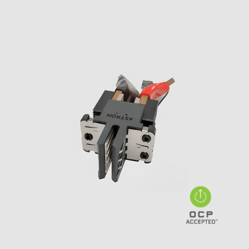 Astron OCP ORv3 BusFlow® 600A Connector to Flex Busbar with Heat Sink, with 500A option available - ASTRON 衡星科技股份有限公司