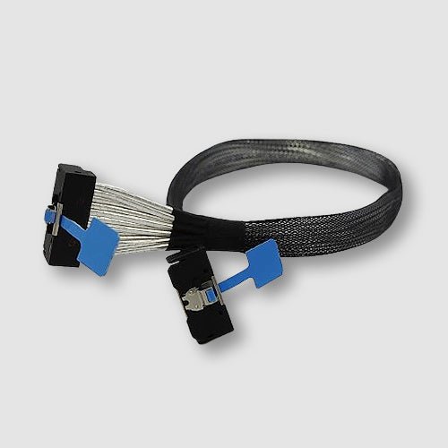 Cable Assembly, MCIO 8x RA to MCIO 8x RA - ASTRON 衡星科技股份有限公司