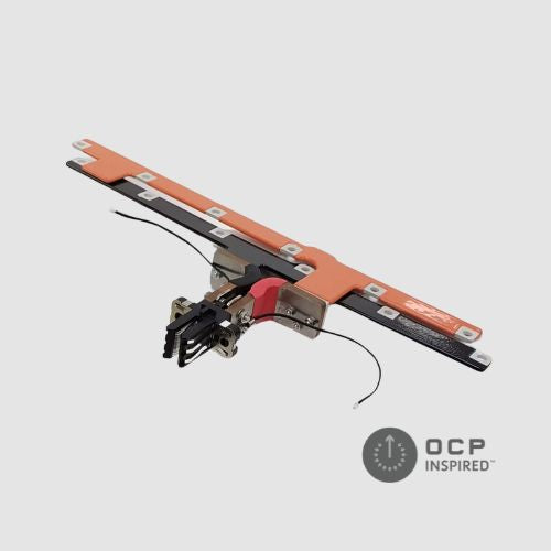 Astron OCP ORv3 BusFlow® 500A Connector with Side Rigid Busbar+ Thermal Sensor, with 600A option available