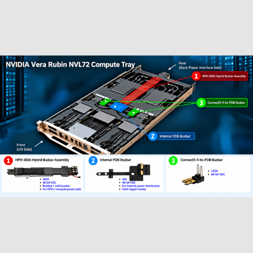 NVL72 300A HPM Busbar