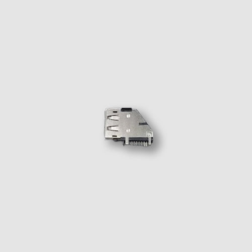 Displayport Female Upright Type, R/A DIP