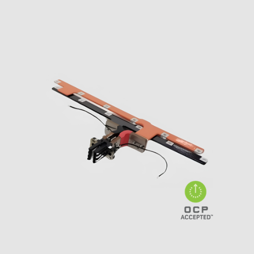 Astron OCP ORv3 BusFlow® 500A Connector with Side Rigid Busbar+ Thermal Sensor, with 600A option available