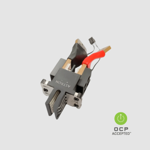 Astron OCP ORv3 BusFlow® 600A Connector to Flex Busbar with Heat Sink, with 500A option available - ASTRON 衡星科技股份有限公司