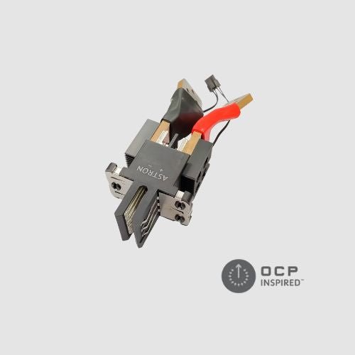 BusFlow® 600A Connector to Flex Busbar with Heat Sink, with 500A optio ...