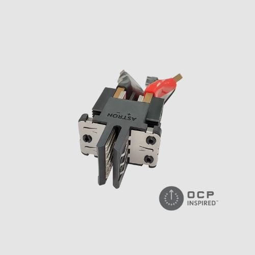 Astron OCP ORv3 BusFlow® 600A Connector to Flex Busbar with Heat Sink, with 500A option available - ASTRON 衡星科技股份有限公司