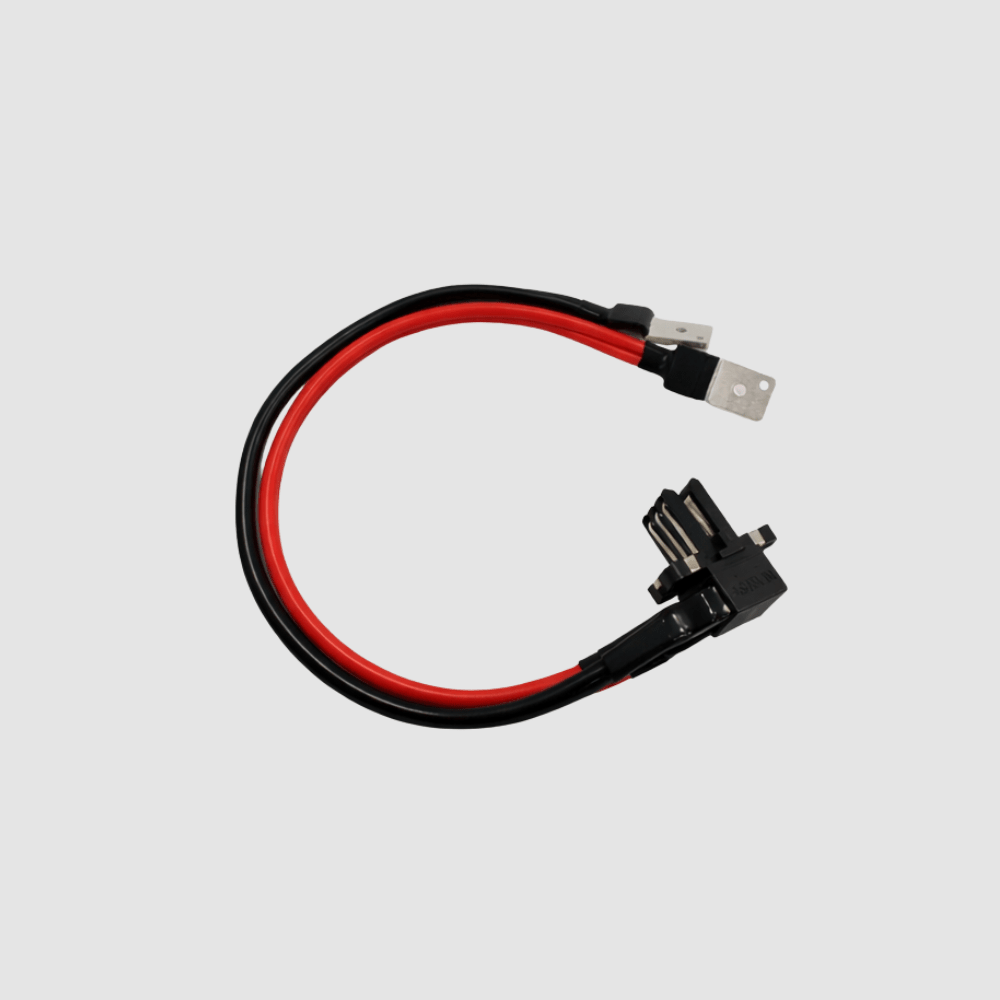 BusFlow® 250 left - angle to dual - lug cable assembly (OCP ORv3 Compliant) - ASTRON 衡星科技股份有限公司