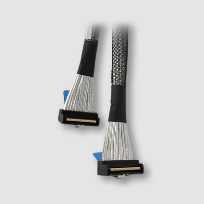 Cable Assembly, MCIO 8x RA to MCIO 8x RA - ASTRON 衡星科技股份有限公司