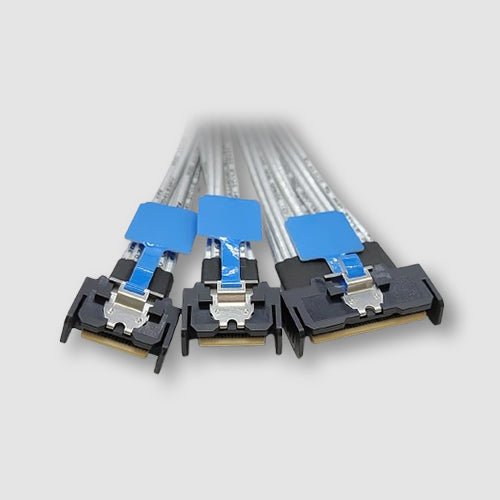 Cable Assembly, MCIO 8X (Straight Type) to 2*MCIO 4X (Straight Type) - ASTRON 衡星科技股份有限公司