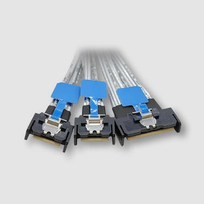 Cable Assembly, MCIO 8X (Straight Type) to 2*MCIO 4X (Straight Type) - ASTRON 衡星科技股份有限公司