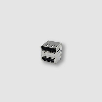 Combo Connector, Displayport 2.0+HDMI 2.1 W/O Post,Female,DIP Type - ASTRON 衡星科技股份有限公司
