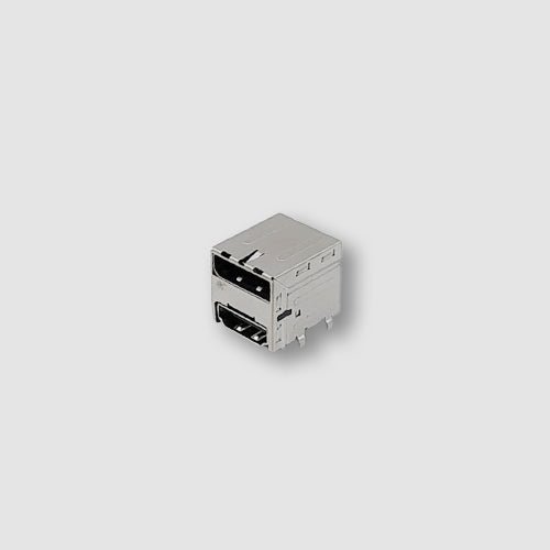 Combo Connector,Displayport + HDMI Type - A W/Post R/A,DIP Type - ASTRON 衡星科技股份有限公司