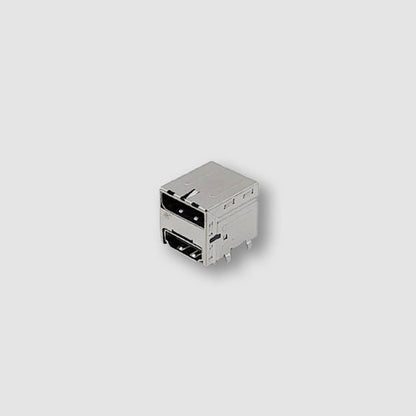 Combo Connector,Displayport + HDMI Type - A W/Post R/A,DIP Type - ASTRON 衡星科技股份有限公司