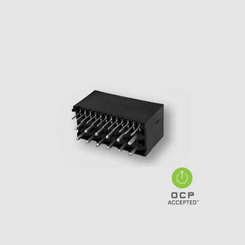 Power Connector, 12V-2x6+12SB, Vertical DIP Type - ASTRON 衡星科技股份有限公司