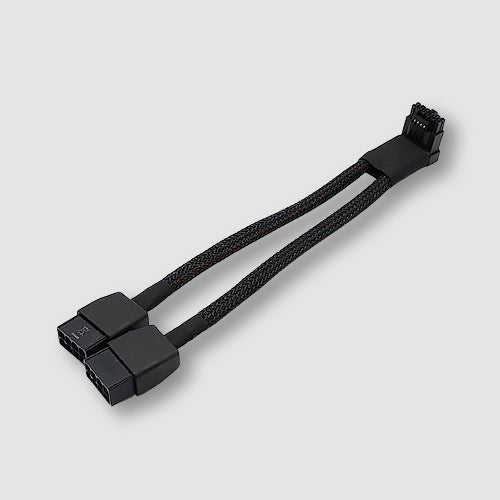 Smart Dongle, 12v - 2x6 Plug to 2*PCI - E 2X4P Receptacle - ASTRON 衡星科技股份有限公司